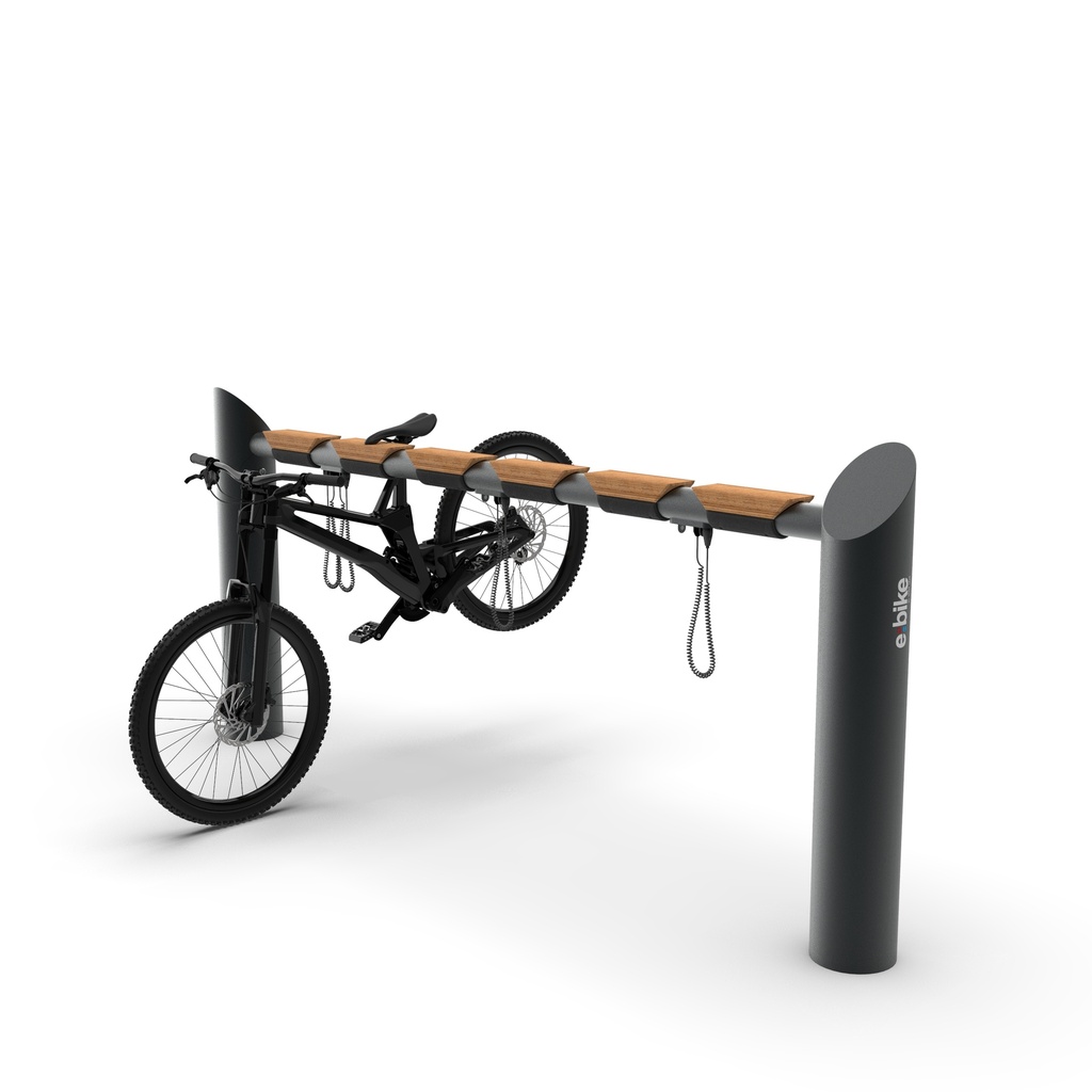 Dobíjecí stanice e:bike BAR pro 6 kol (6x Konektor ( 2x UNI, 2x Bosch ACTIVE, 2x Bosch SMART))